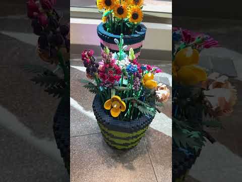 Цветочки из Лего. #лего #short #flowers