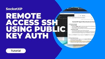 SocketXP IoT Device Management Platform - SSH Remote Access Using SSH Public Key Authentication