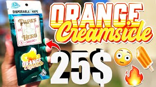 PAPA’S HERB DISPOSABLE ORANGE CREAMSICLE! | Cheap Carts #137