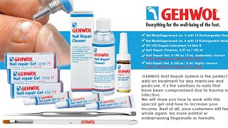 Live Gehwol Nail Repair Demo Youtube 