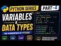 Python Series Part 4 |Variables &amp; Data Types from Scratch 🚀#viral  #trend #trendingshorts #youtube 