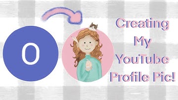 How I Created My YouTube Profile Picture in Procreate!