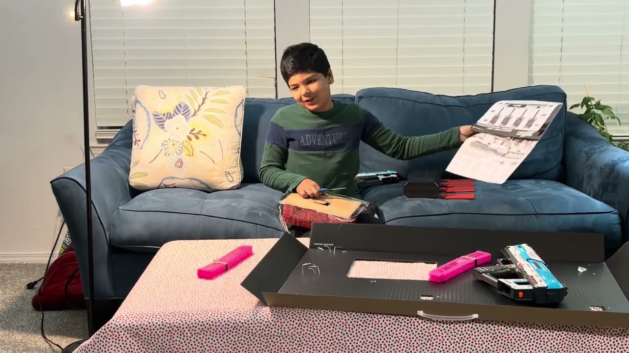 Epic Toy Shooting Game Unboxing