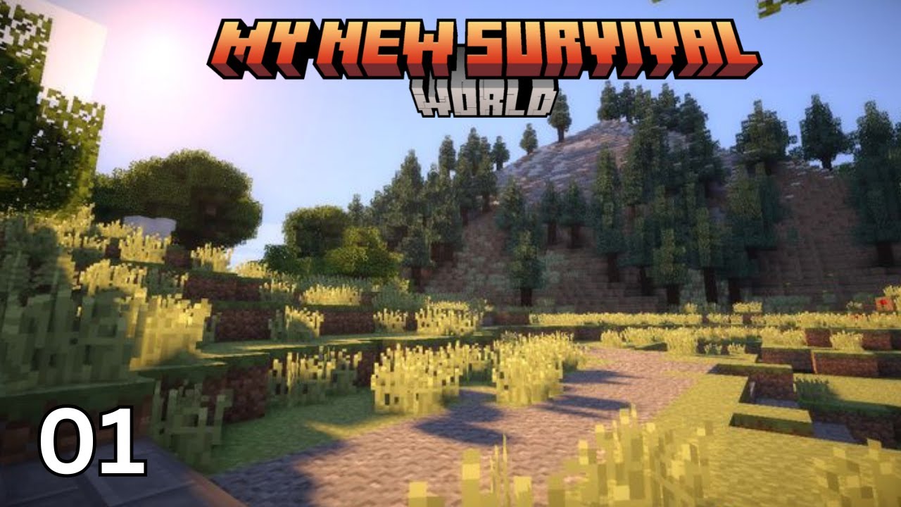 Starting Fresh: My First Day in a New Minecraft Survival World - YouTube