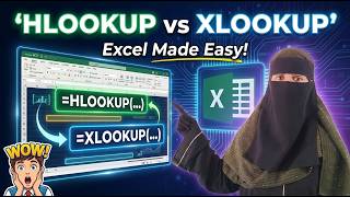 HLOOKUP &amp; XLOOKUP Complete Class | Learn Excel Easy Way
