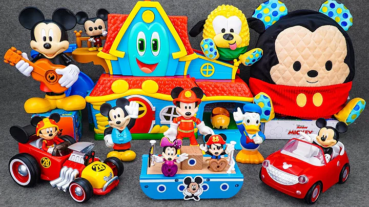 Satisfying with Unboxing Disney Mickey Mouse Deluxe Clubhouse Playset | Review Toys ASMR