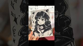 Satisfying Manga Art Process in Black & White π€ Satisfying Manga Art Process in Black & White π€