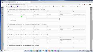 TSG Home Language Survey