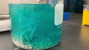 Cementing Silver with Copper from Silver Nitrate