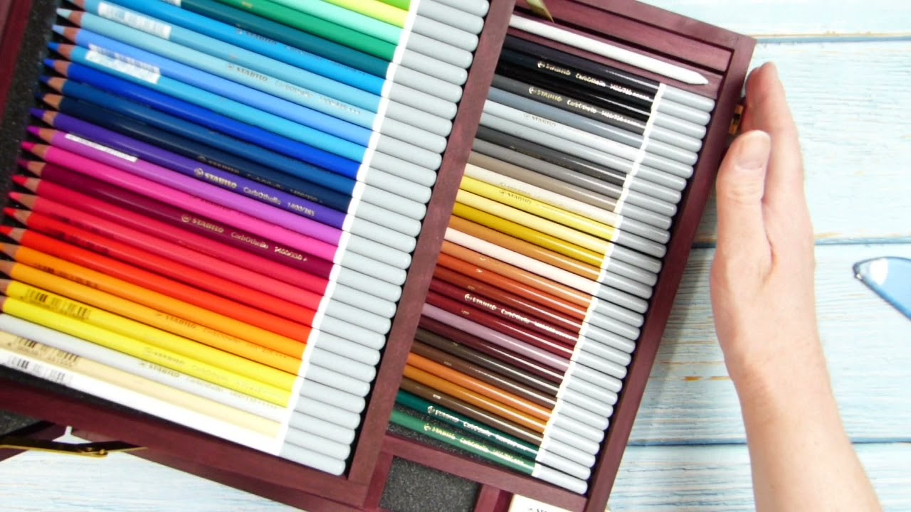 Birthday Gift To Myself! Carbothello pastel pencil set 60