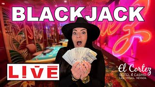 🔴 LIVE: BLACKJACK at El Cortez in Vegas!! | Casino Carisa
