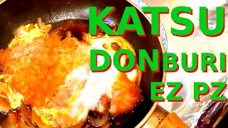 I made KatsuDon | Japanese Comfort Food katsu donburi  katsu don hawaiian style
