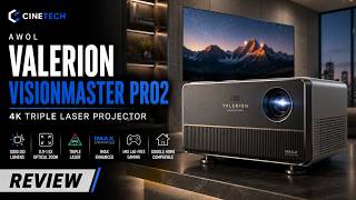 Valerion VisionMaster Pro 2 4K RGB Triple-Laser Review | Best 4K Projector for Home Cinema 2026!