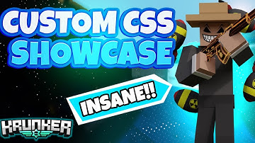 *CUSTOM* Private CSS Showcase In Krunker.io S5! (Hacks?!)