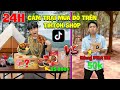 24h Cắm Trại Chỉ Được Mua Đồ Trên Tiktok | Cắm trại Chỉ Được Mua Đồ Trên Mạng 50k vs 500k vs 5 triệu image