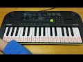 子供にオススメ！CASIO ミニキーボード 電子ピアノ SA-46 クチコミレビュー
