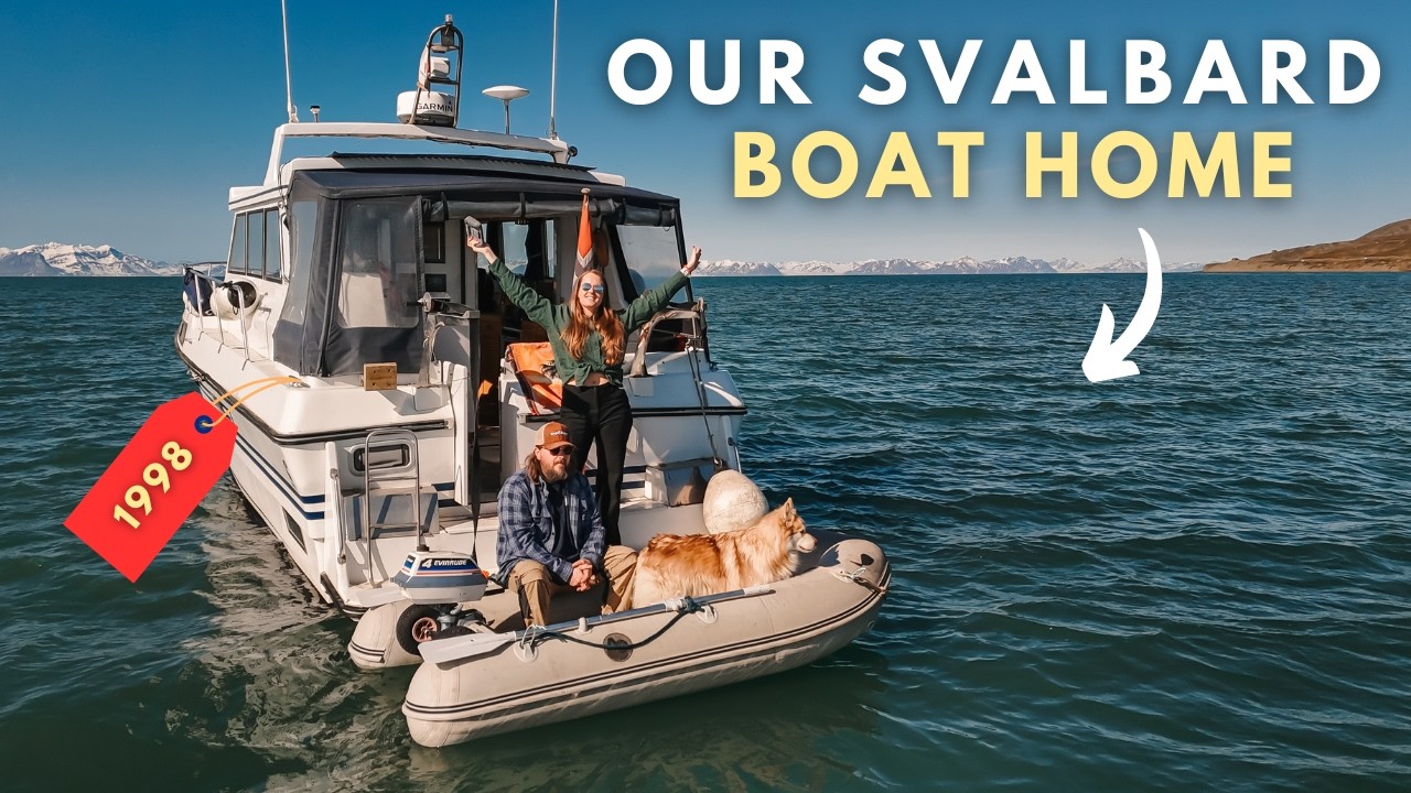 ПЕРВОЕ ПУТЕШЕСТВИЕ НА ЛОДКЕ — Подготовка, как работает наша лодка ➡️ Деревня-призрак на Шпицбергене