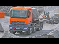 GIANT Remote Control Trucks Take Over a REAL Quarry!