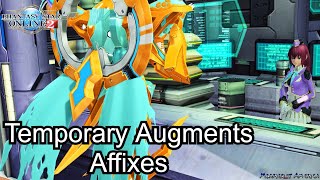 Temporary Affixes/Augments for Western PSO2
