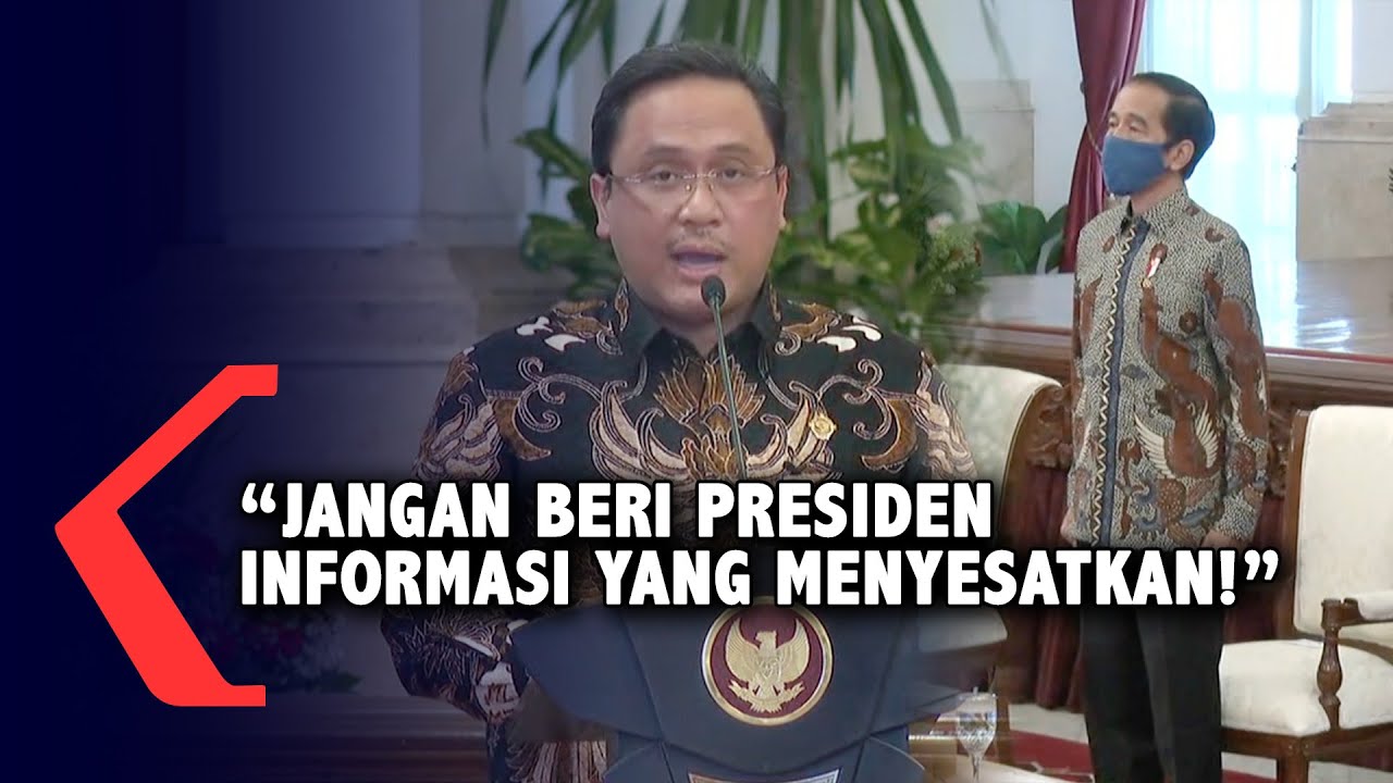 Ketua BPK ke Menteri: Jangan Beri Presiden Informasi Menyesatkan! - YouTube