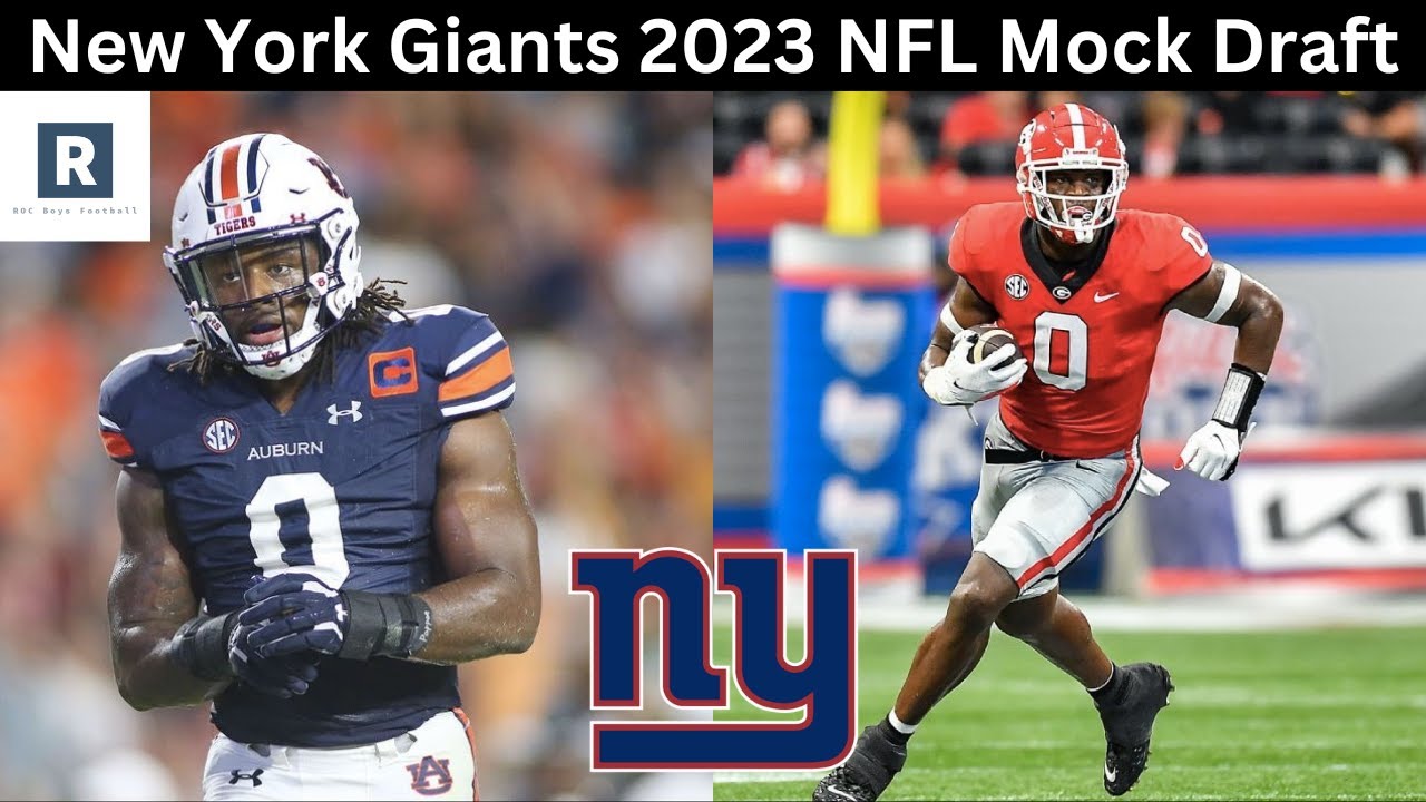 2023 NFL Mock Draft: New York Giants grab wide receiver - Bleeding Green  Nation