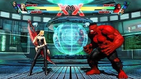 UMvC3 Trish 2-Bar Combo With Hidden Missiles Assist