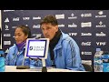 #SelecciónFemenina: Conferencia de prensa de Germán Portanova y Miriam Mayorga en la previa vs Perú