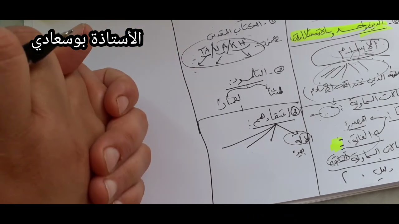 المراجعة الشاملة مع #الأستاذة_بوسعادي.2