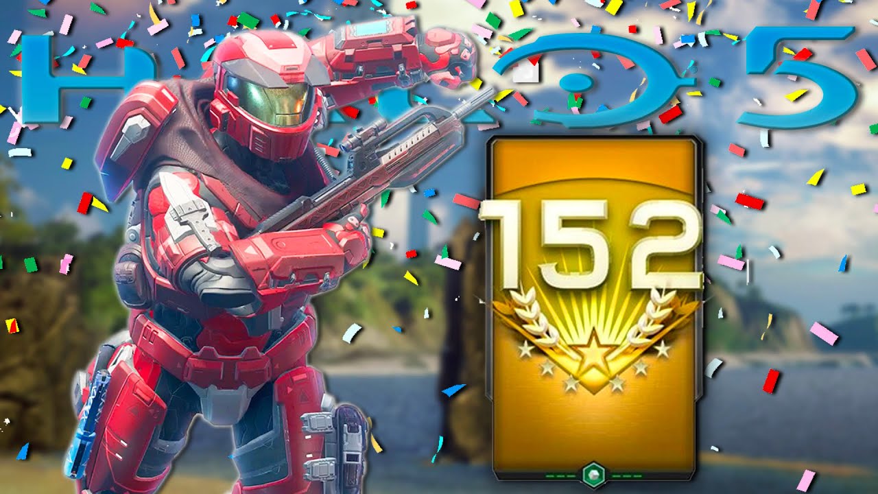 На это ушло 10 лет... Максимальный ранг в Halo 5