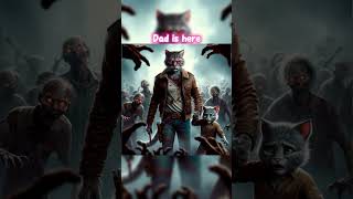 Zombie Cats: The Beginning - Chapter three #cute#kitten#AI#poorcat#kucing#respect#sad#shorts