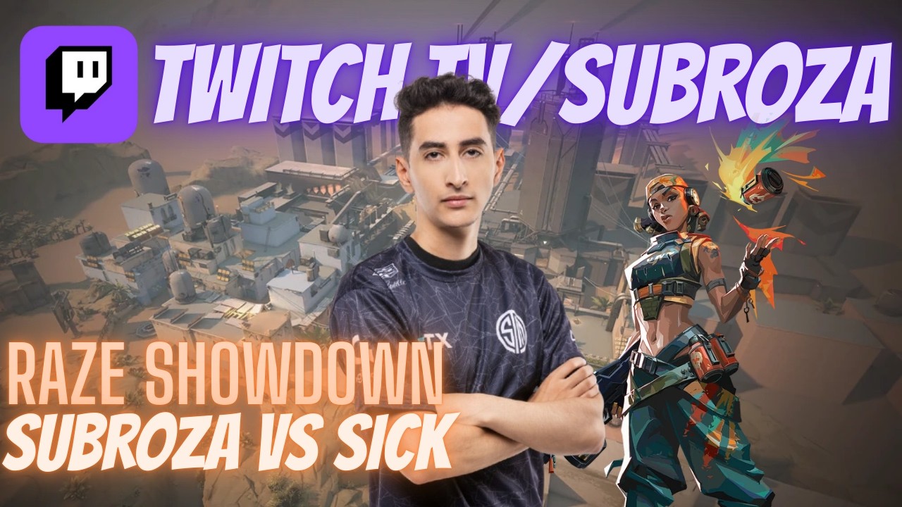 Clutch Raze💥 21 Kills!!! Subroza Raze💥 VOD! vs. SicK and PROD