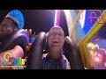 SPEED / MACH 3 - KMG Ride Gets STUCK! - POV @60fps at Miami-Dade County Fair