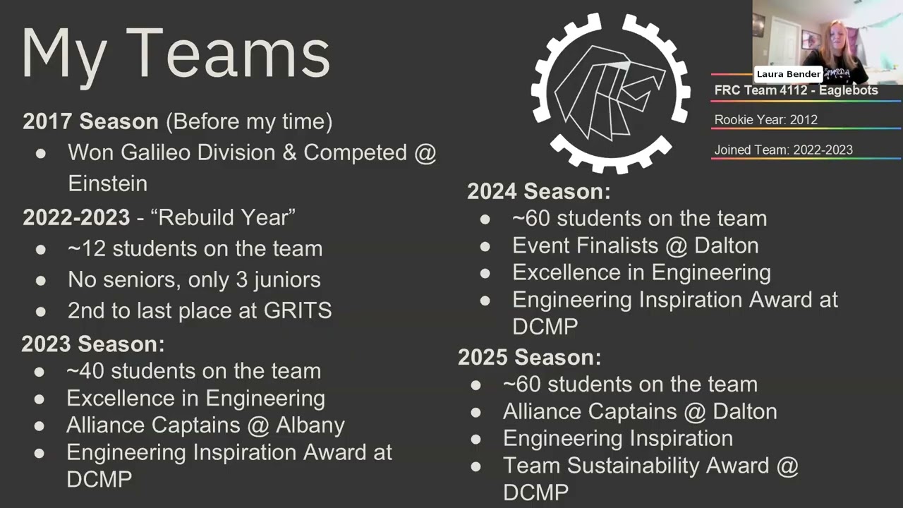 107 - FTC/FRC - Supporting a Young Team - 2025 GeorgiaFIRST STEM Symposium