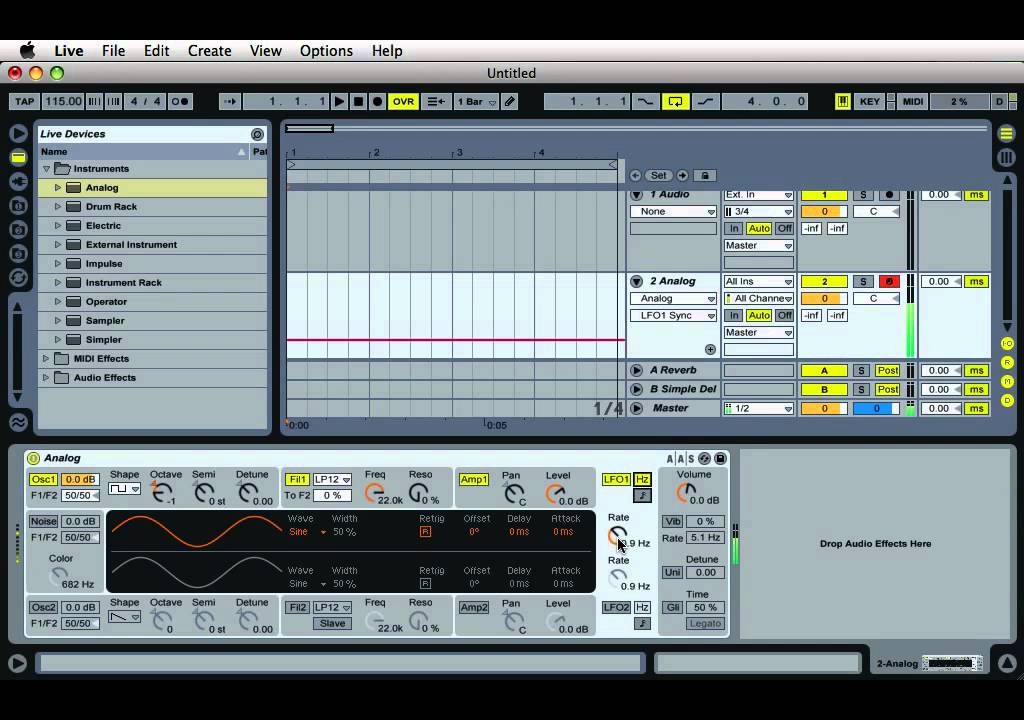 #5 Wobble Bass with Analog :: Ableton Live - YouTube