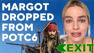 Great news Margot Robbie is out of Pirates of the Caribbean 6! #johnnydepp