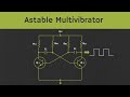 Astable Multivibrator using BJT Explained