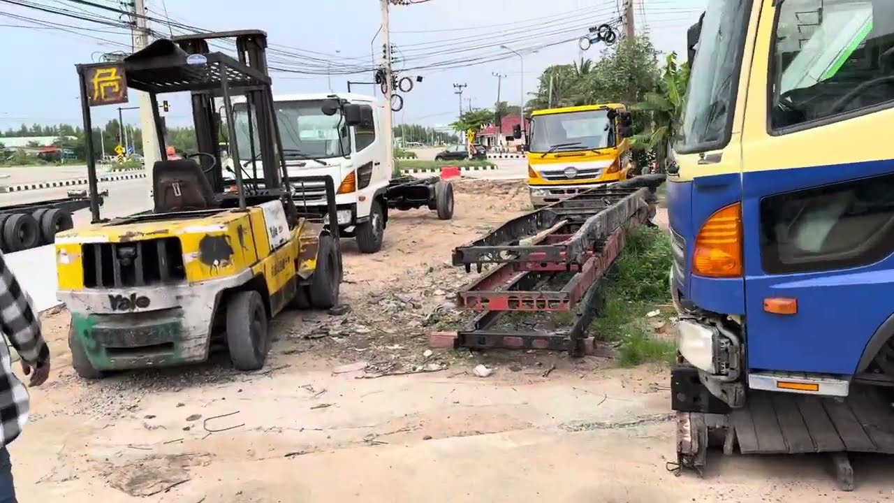 รถหกล้อเก่าญี่ปุ่นช่วงล่างใหญ่ สวยมากคันนี้