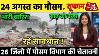 24 अगस्त का मौसम | today weather update, heat wave, #Mausam_ki_jankari #Lucknow_weather #आज_का_मौसम