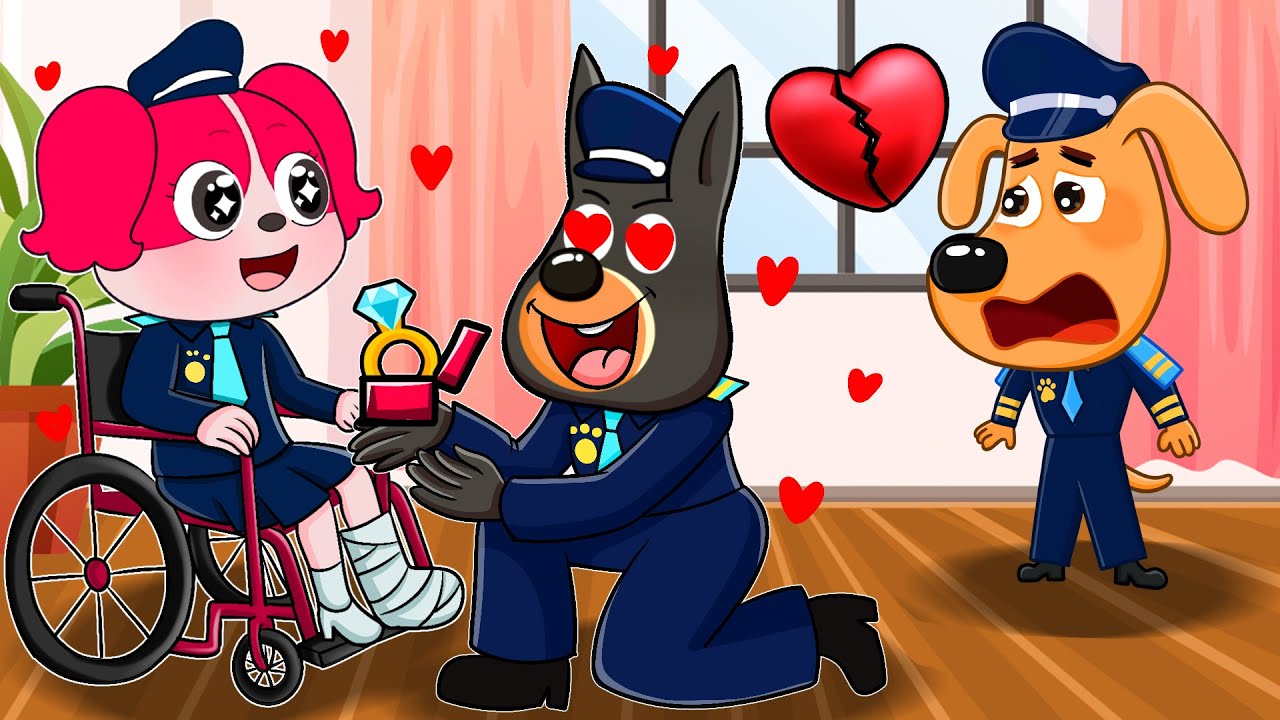 💔 Doberman Proposed To Papillon... Has Labrador Lost His Chance?  | Sheriff Labrador Stories