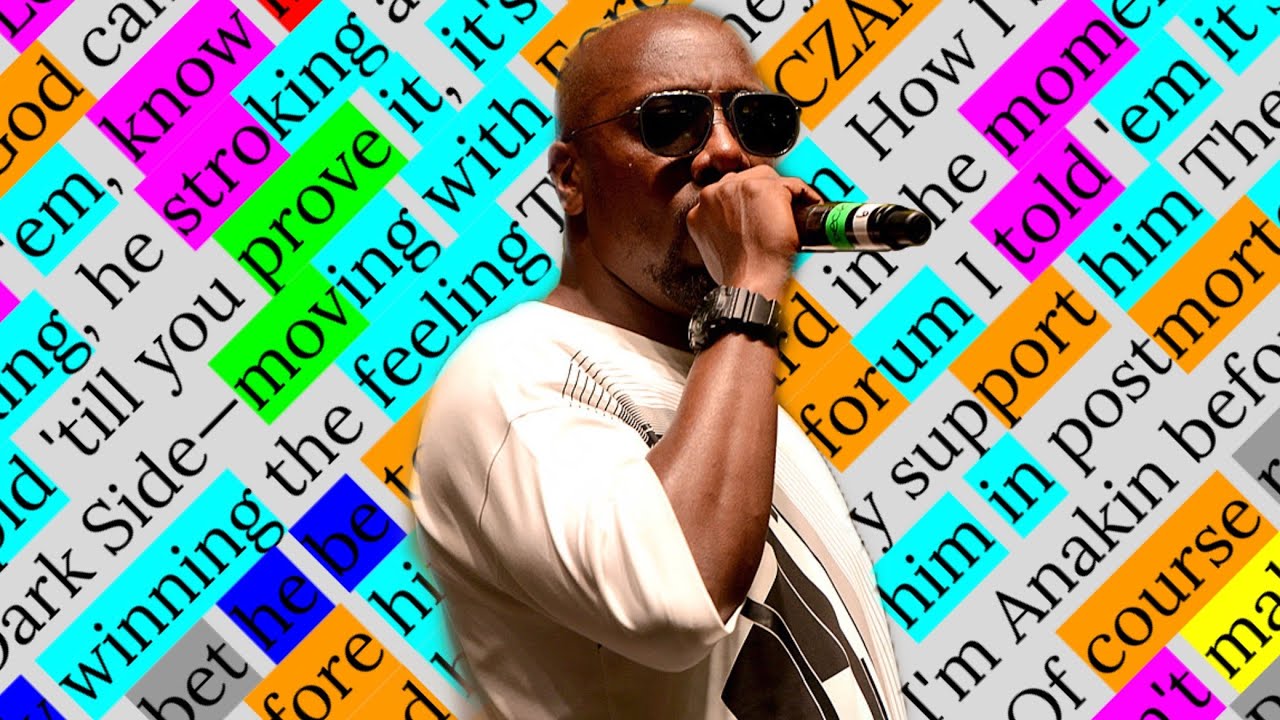 Inspectah Deck, When Gods Go Mad | Rhyme Scheme Highlighted