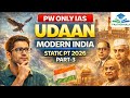 Chapter 3 &amp; 4 Modern India in One Shot 🔥 | Nationalism to National Movement | PW Only IAS Udaan