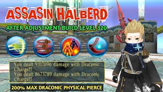 Download lagu Toram Online - MASSIVE BUFF !! New Max Physical Pierce Assasin Halberd Build Level 320