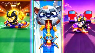 JET Bike Challenge ⚔️ Talking Tom Hero Dash  screenshot 4