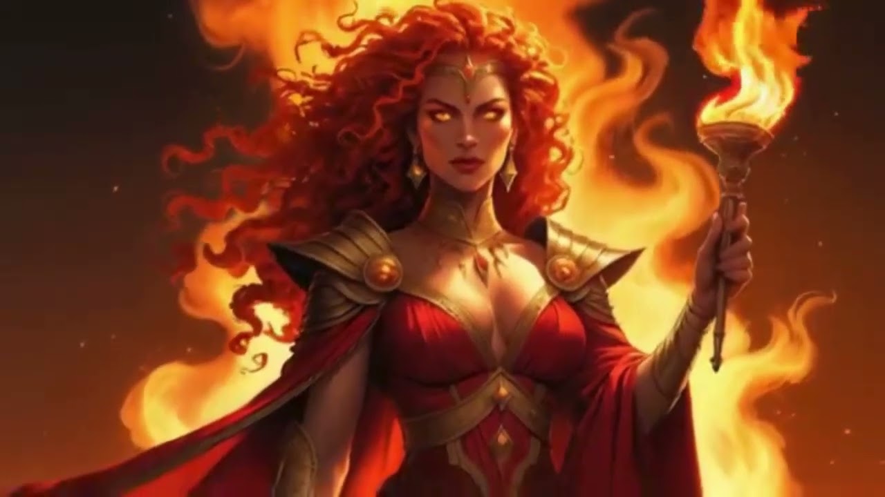 Brigid’s Flame at Imbolc #brigid #imbolc #metalsong