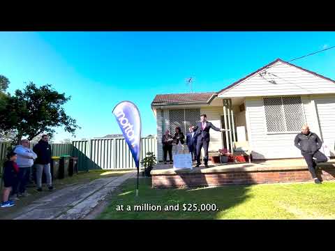 Crazy Auction! 56 Evan Street, Penrith just sold for $1,100,000 at auction for Ian Ahearn.