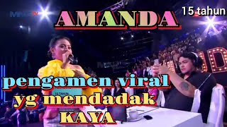 Amanda Pengamen Viral Yg Mendadak Kaya Karena Masuk Dmd Mnctv Gara Gara Youtube