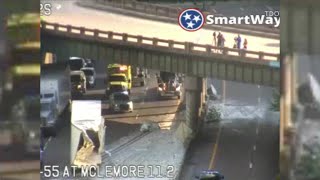 Alfredo sauce spill partially closes I-55