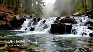 Natural ASMR River Sound with Soft Mini Cascades | Calm Nature for Focus screenshot 5
