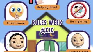 Rules Week At CIC