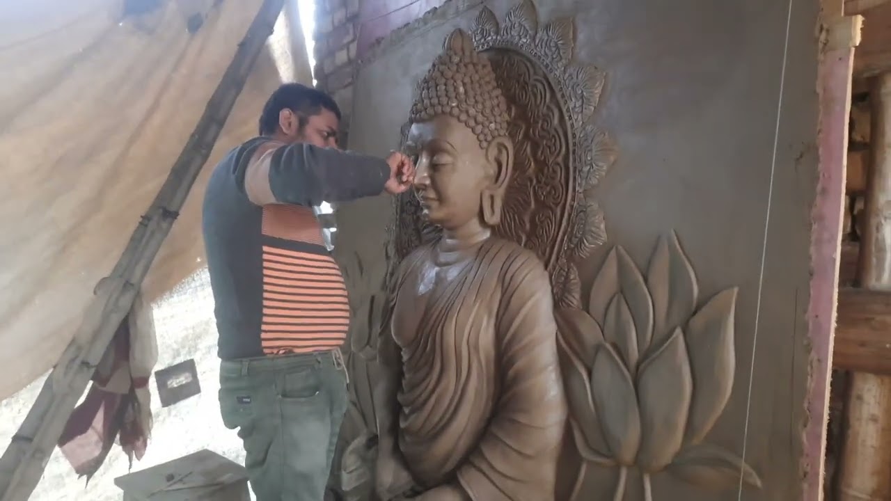 Buddha Relief Mural/Wall relief Mural 